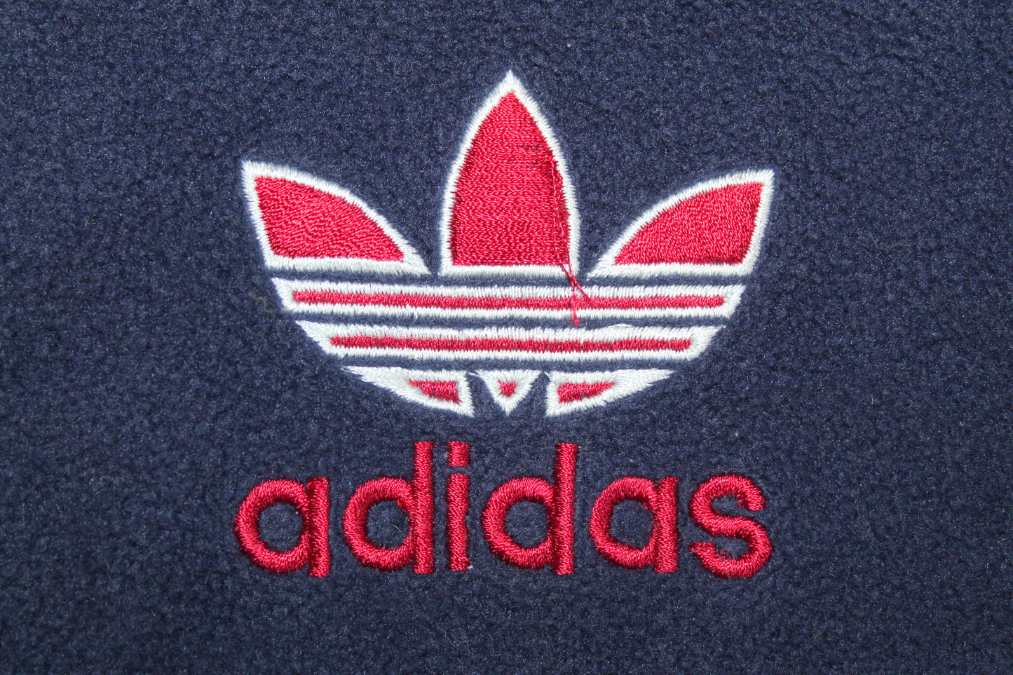 ADIDAS FIREBIRD 90'S VINTAGE ZIP UP FLEECE JUMPER D8 XXL