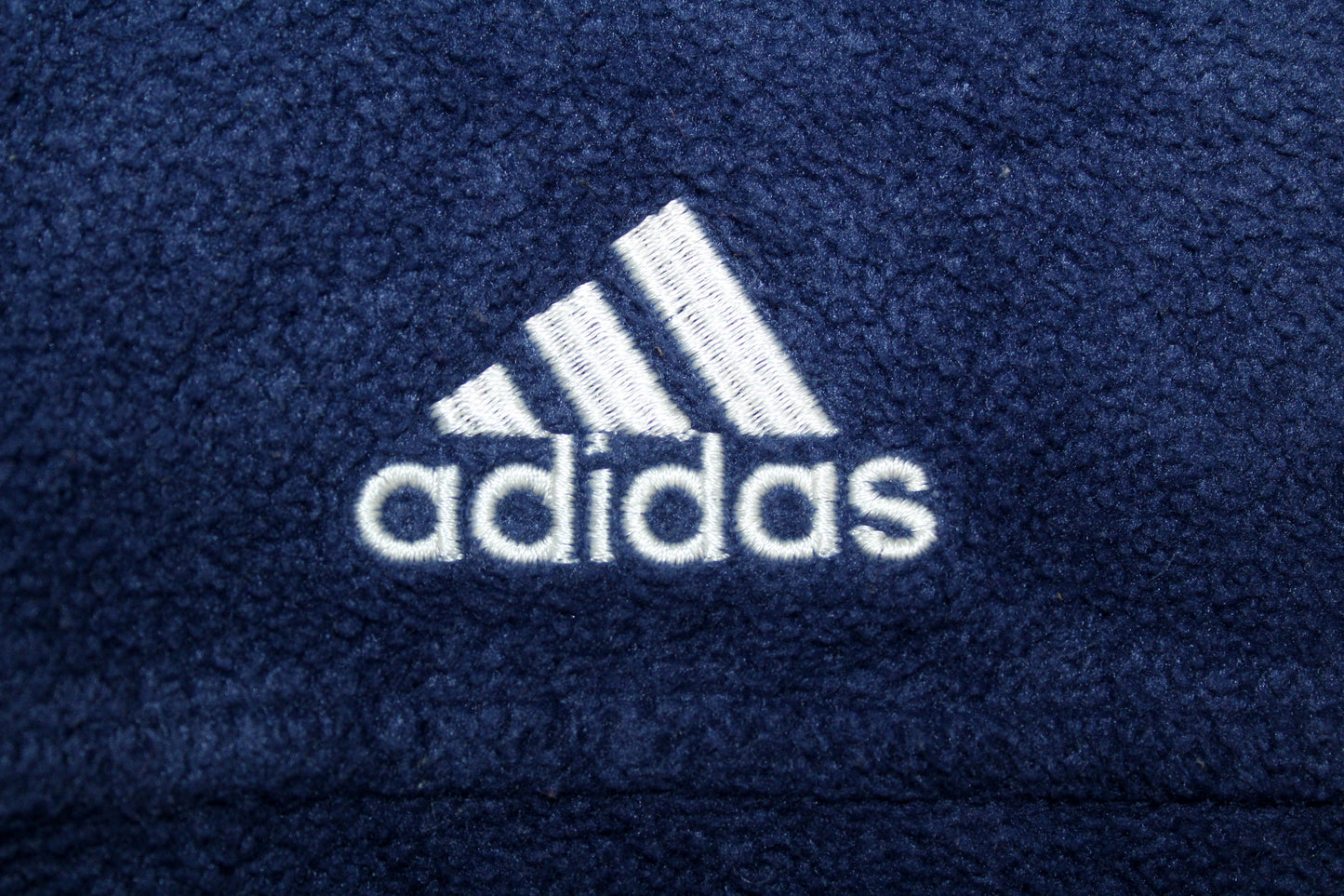 ADIDAS 90'S VINTAGE ZIP UP FLEECE SMALL