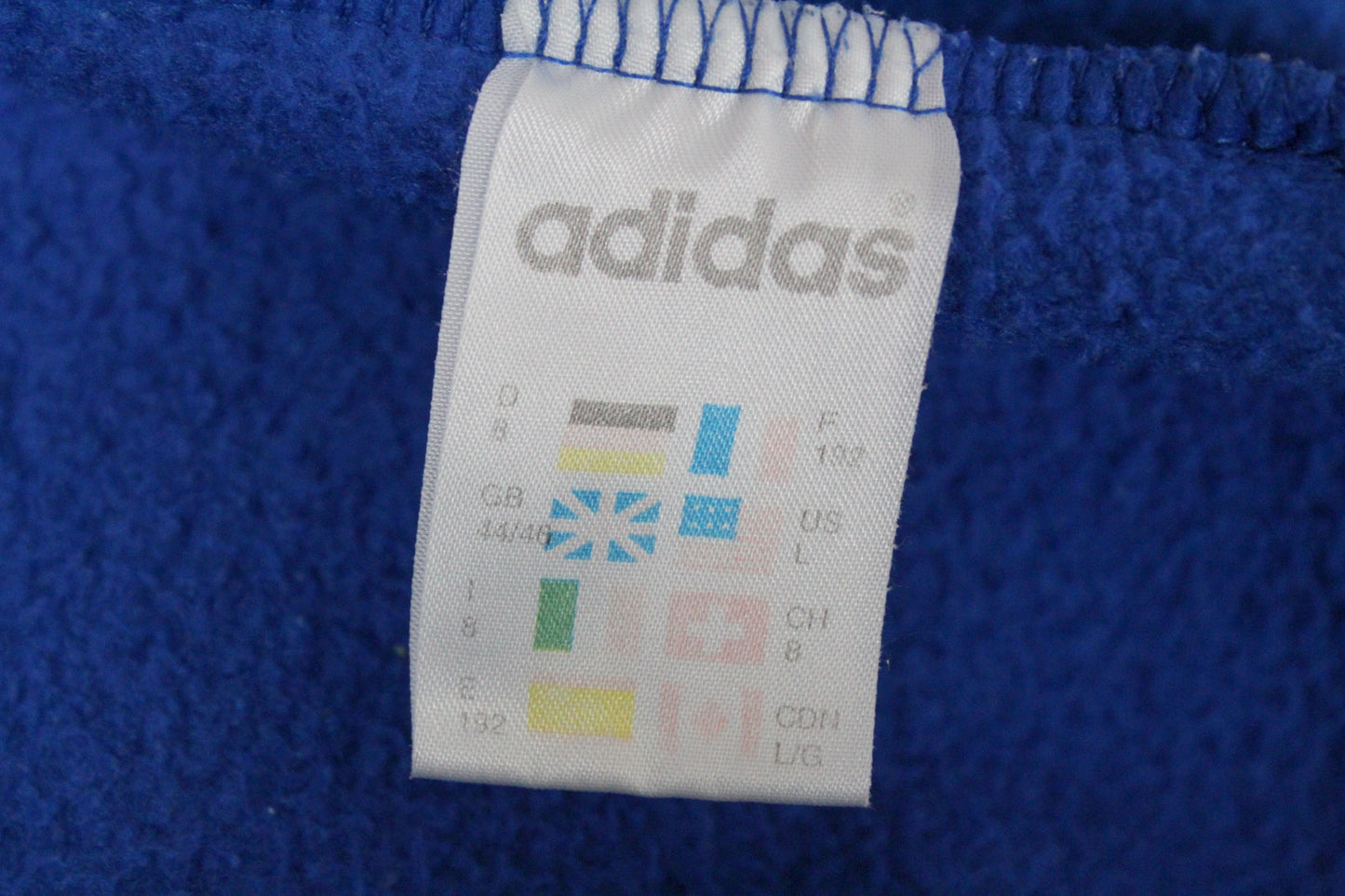 ADIDAS 90'S VINTAGE FLEECE SWEATSHIRT D8 XXL