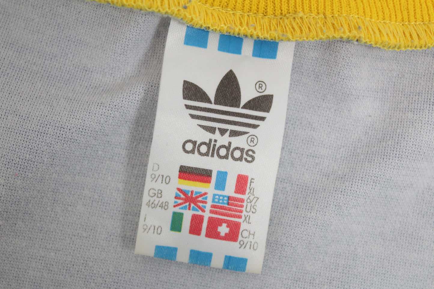 ADIDAS 80'S VINTAGE TEMPLATE FOOTBALL SHIRT D9 XXL