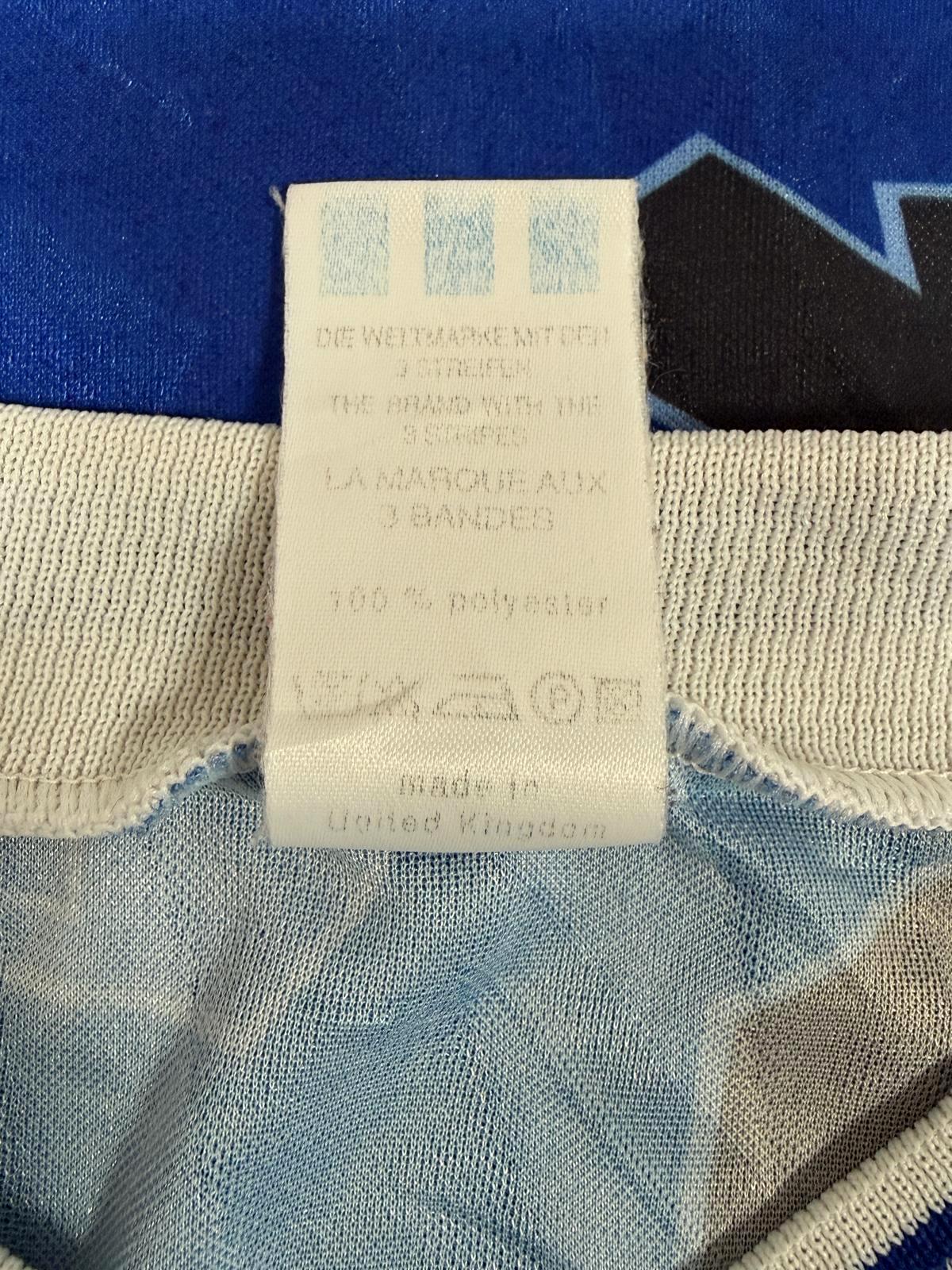 ADIDAS 90'S VINTAGE 1992 SCHALKE 04 TEMPLATE FOOTBALL SHIRT XL