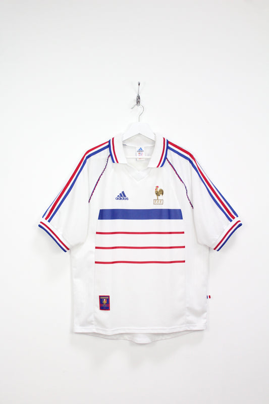 FRANCE 1998-00 VINTAGE ADIDAS AWAY FOOTBALL SHIRT LARGE