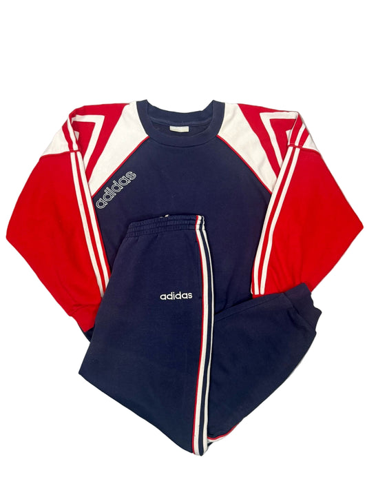 ADIDAS 90'S VINTAGE FULL TRACKSUIT D6 LARGE