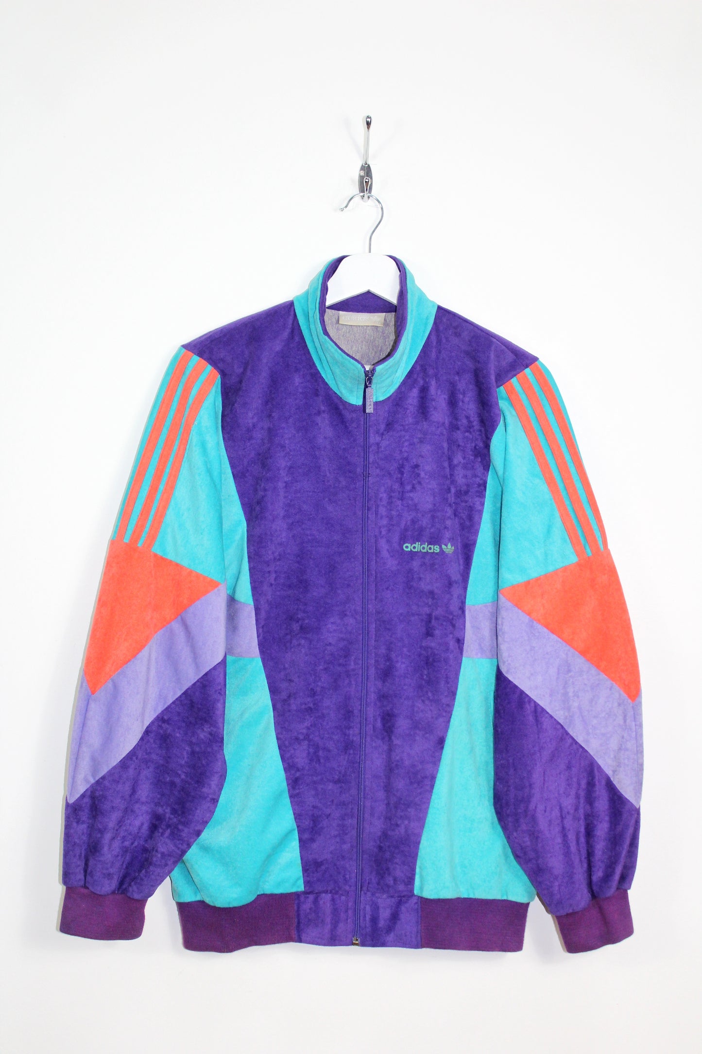 ADIDAS 80'S VINTAGE VELOUR FULL TRACKSUIT D4 MEDIUM