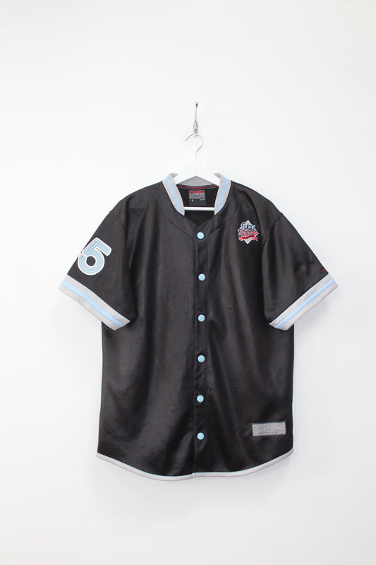 FUBU 90'S VINTAGE NYC CITY SERIES LIMITED EDITION BASEBALL JERSEY SMALL
