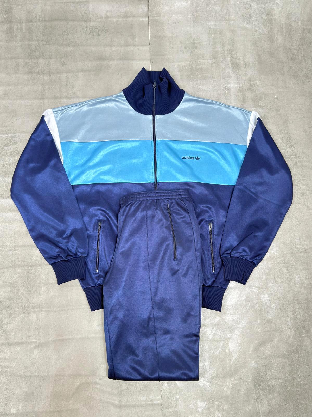 ADIDAS 80'S VINTAGE BECKENBAUER FULL TRACKSUIT LARGE