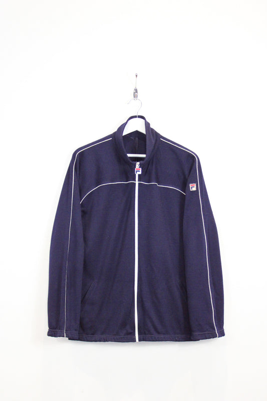 FILA OG 1980'S VINTAGE TERRINDA WOOL TRACKSUIT TOP JACKET LARGE
