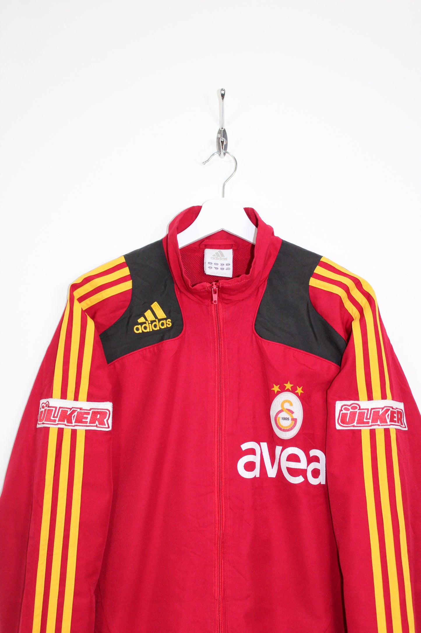 GALATASARAY 2008-09 ADIDAS TRACKSUIT TOP JACKET XL