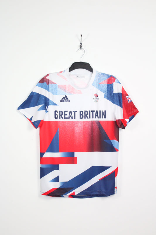 ADIDAS TEAM GB TOKYO 2020 OLYMPIC GAMES H.RDY PODIUM T-SHIRT LARGE