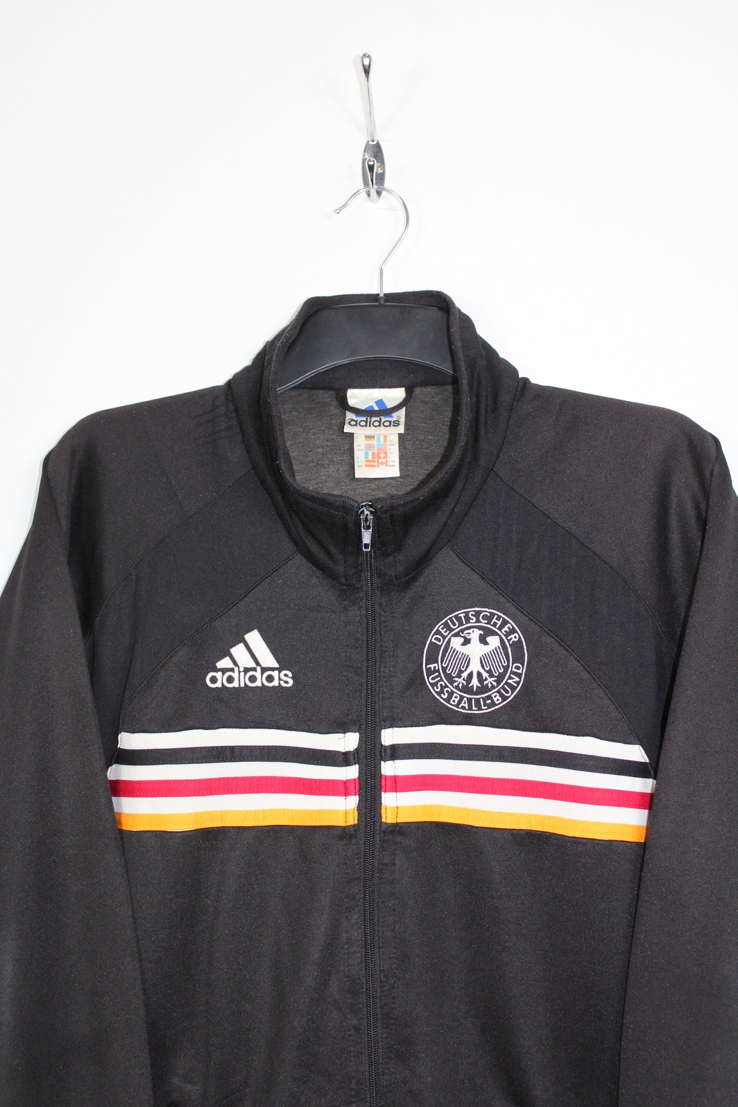 GERMANY WORLD CUP 1998 ADIDAS VINTAGE TRACKSUIT TOP JACKET LARGE