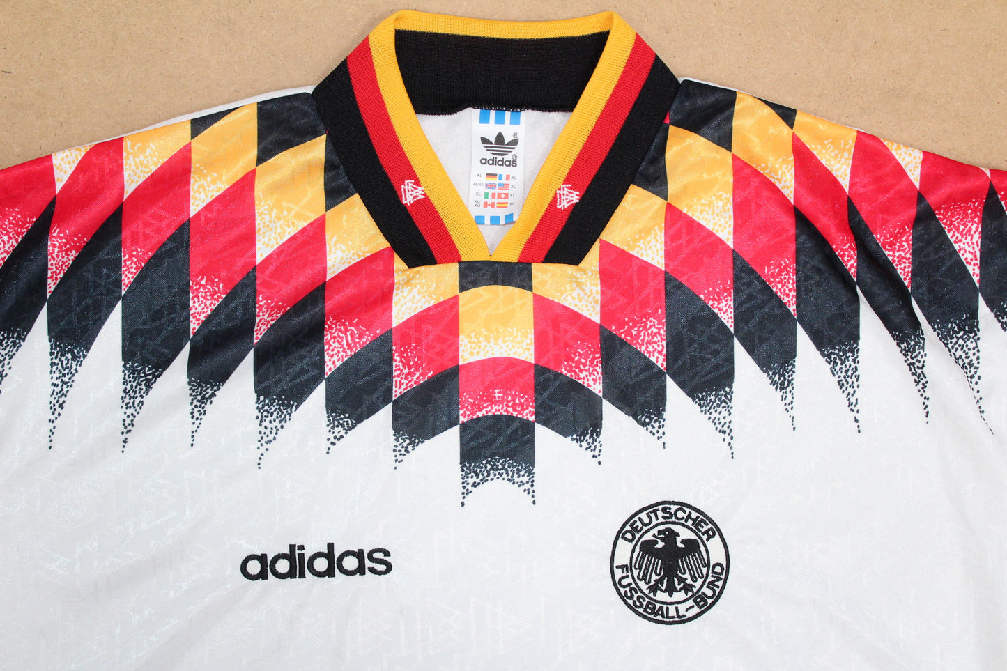 GERMANY 1994-1996 ADIDAS HOME FOOTBALL SHIRT XL