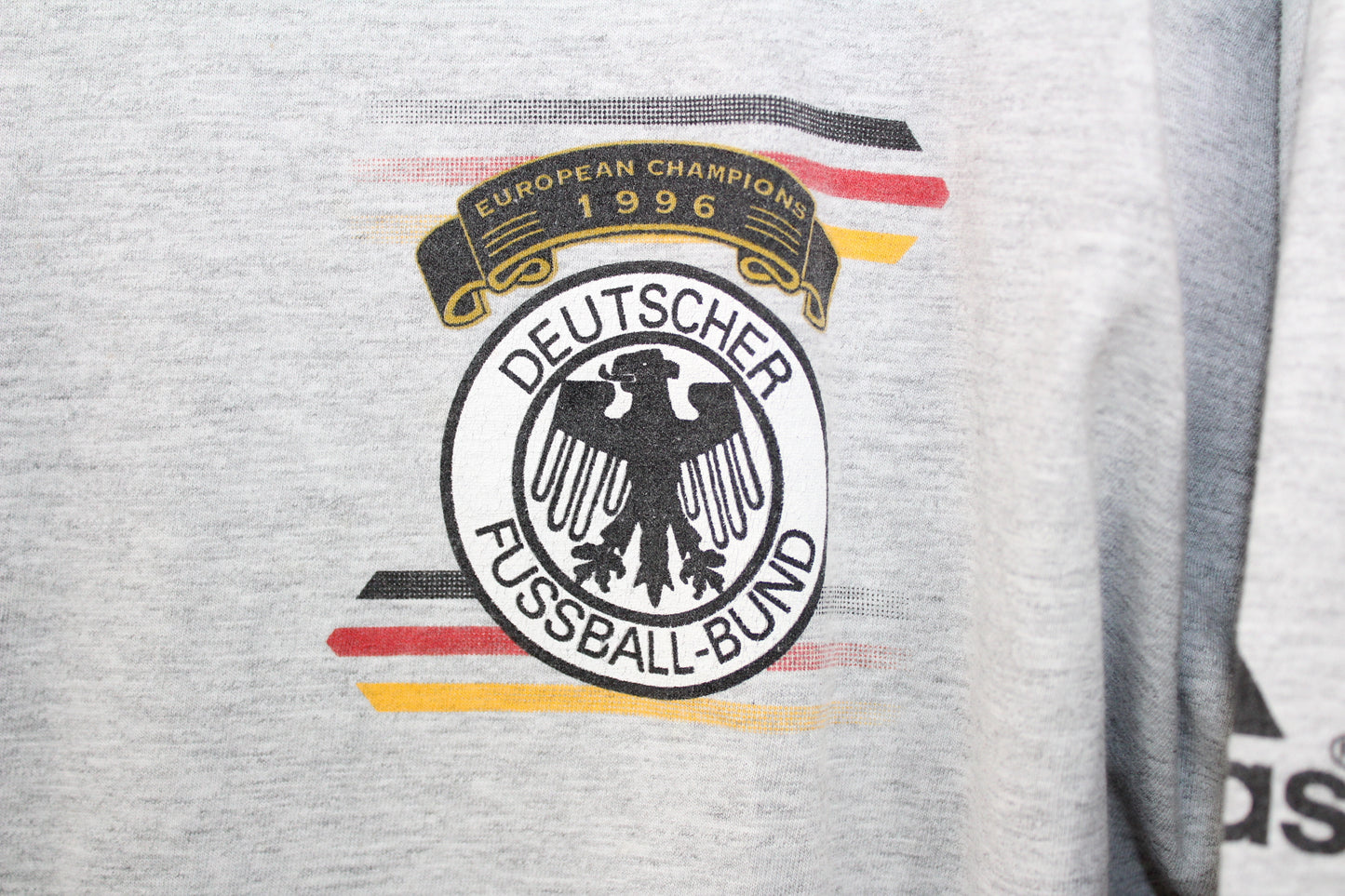 ADIDAS VINTAGE GERMANY EUROPEAN CHAMPIONS 1996 T-SHIRT XL