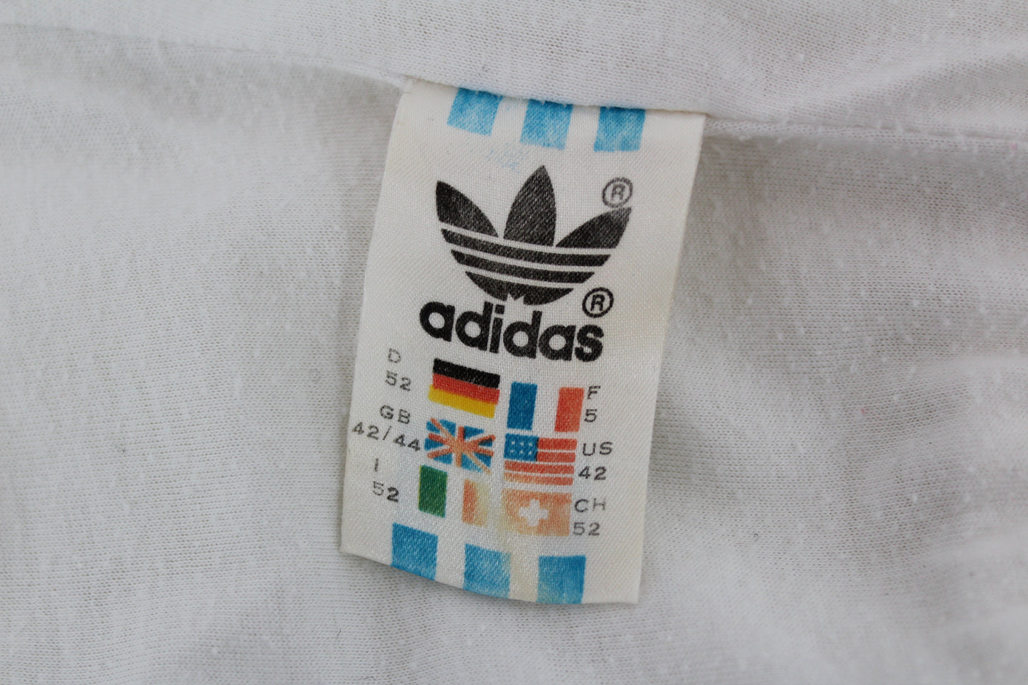 WEST GERMANY 1988-90 ADIDAS VINTAGE TRACKSUIT TOP JACKET XL