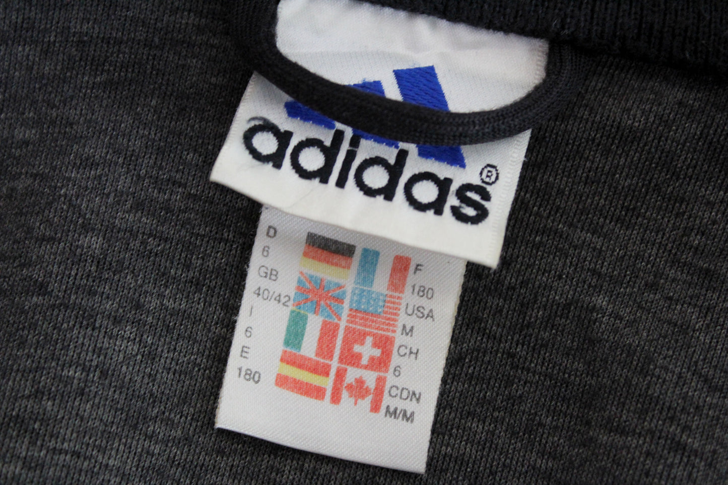 GERMANY WORLD CUP 1998 ADIDAS VINTAGE TRACKSUIT TOP JACKET LARGE