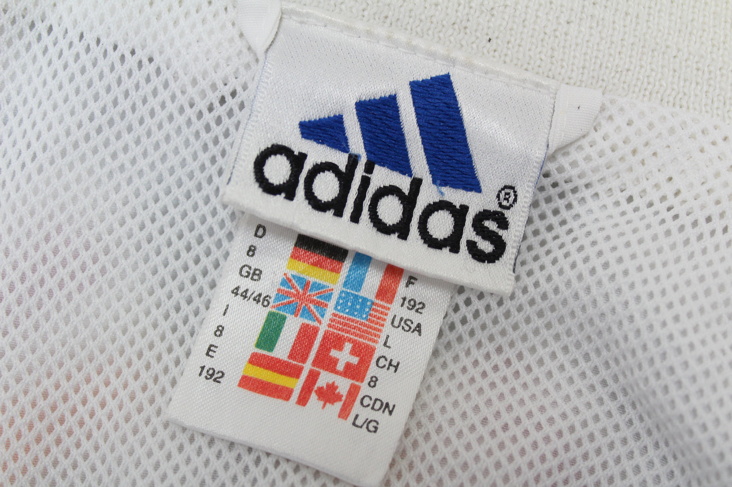 GERMANY 1998 ADIDAS VINTAGE FOOTBALL TRACKSUIT TOP JACKET XL