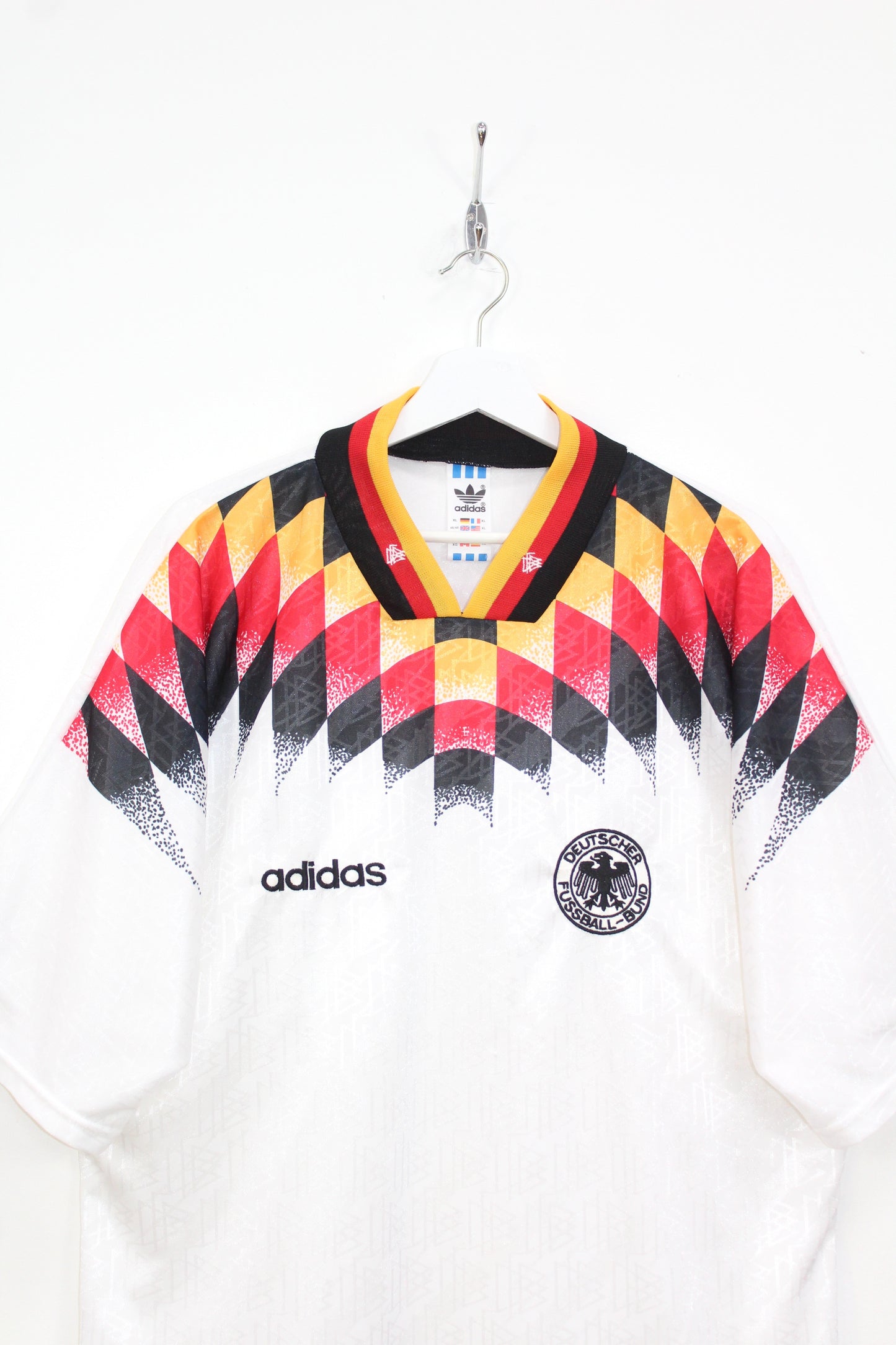 ADIDAS VINTAGE GERMANY WORLD CUP 1994 HOME FOOTBALL SHIRT XL