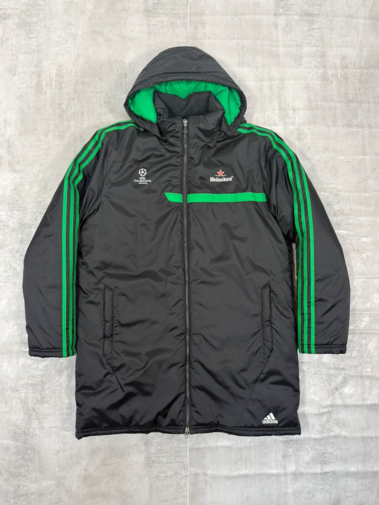 ADIDAS X HEINEKEN CHAMPIONS LEAGUE 2013-14 PADDED JACKET LARGE