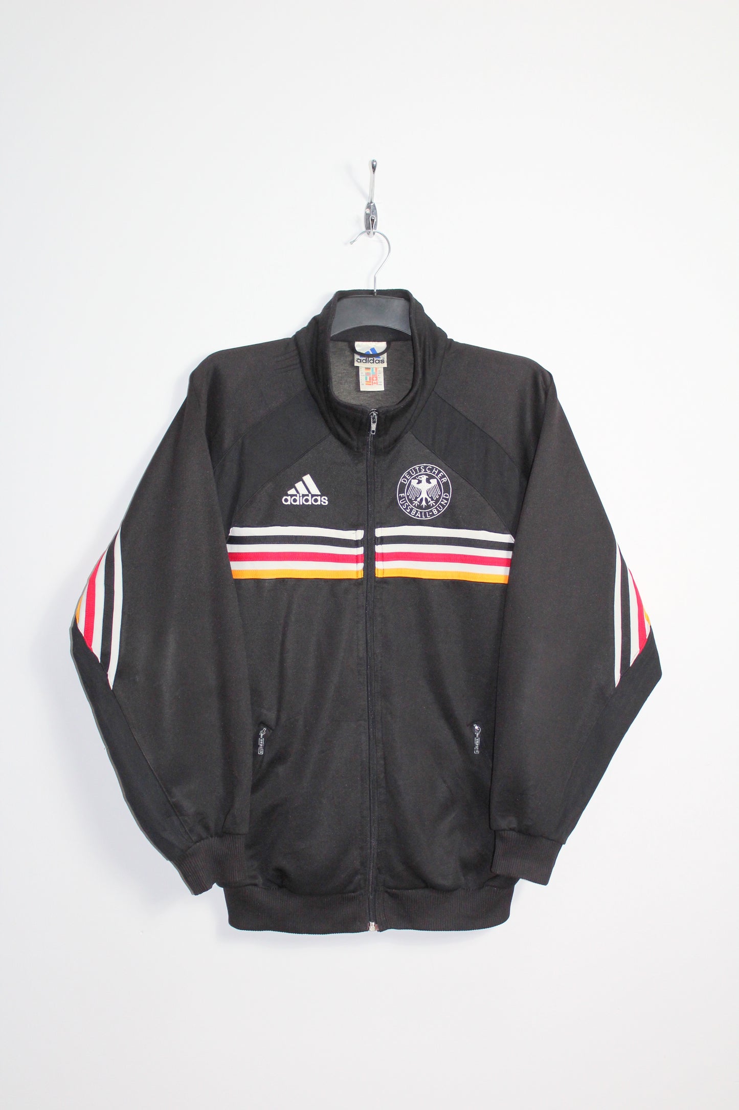 GERMANY WORLD CUP 1998 ADIDAS VINTAGE TRACKSUIT TOP JACKET LARGE