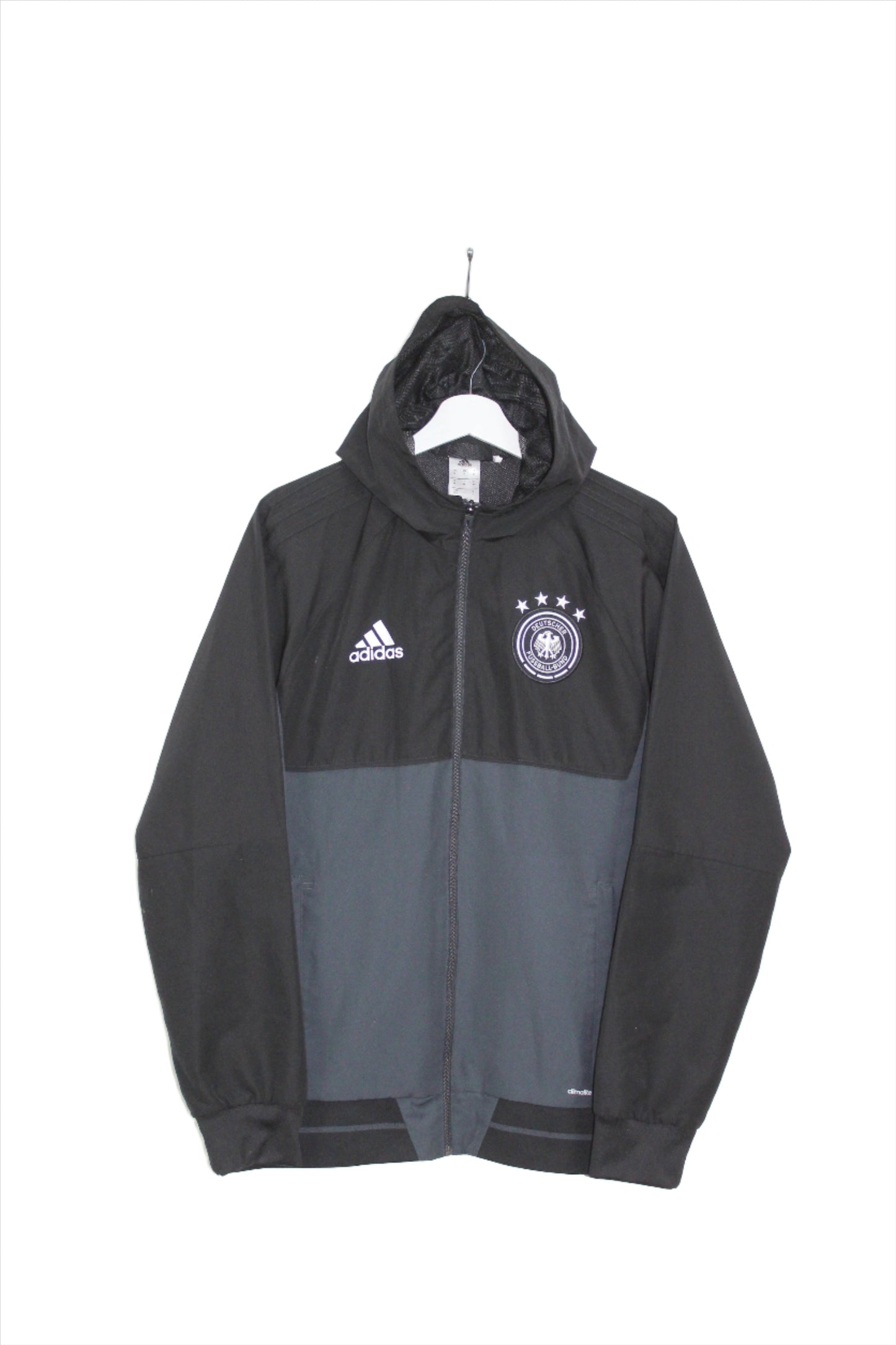 GERMANY 2016-2017 ADIDAS PRESENTATION HOODIE TRACKSUIT TOP JACKET MEDIUM