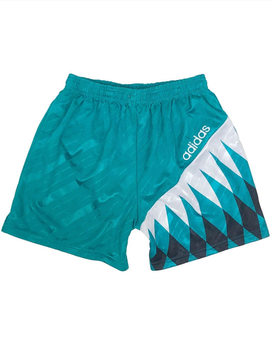 ADIDAS 90'S VINTAGE TEMPLATE FOOTBALL SHORTS LARGE