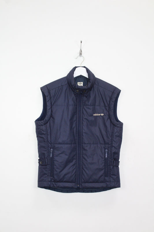 ADIDAS 80'S VINTAGE PADDED PUFFER GILET MEDIUM