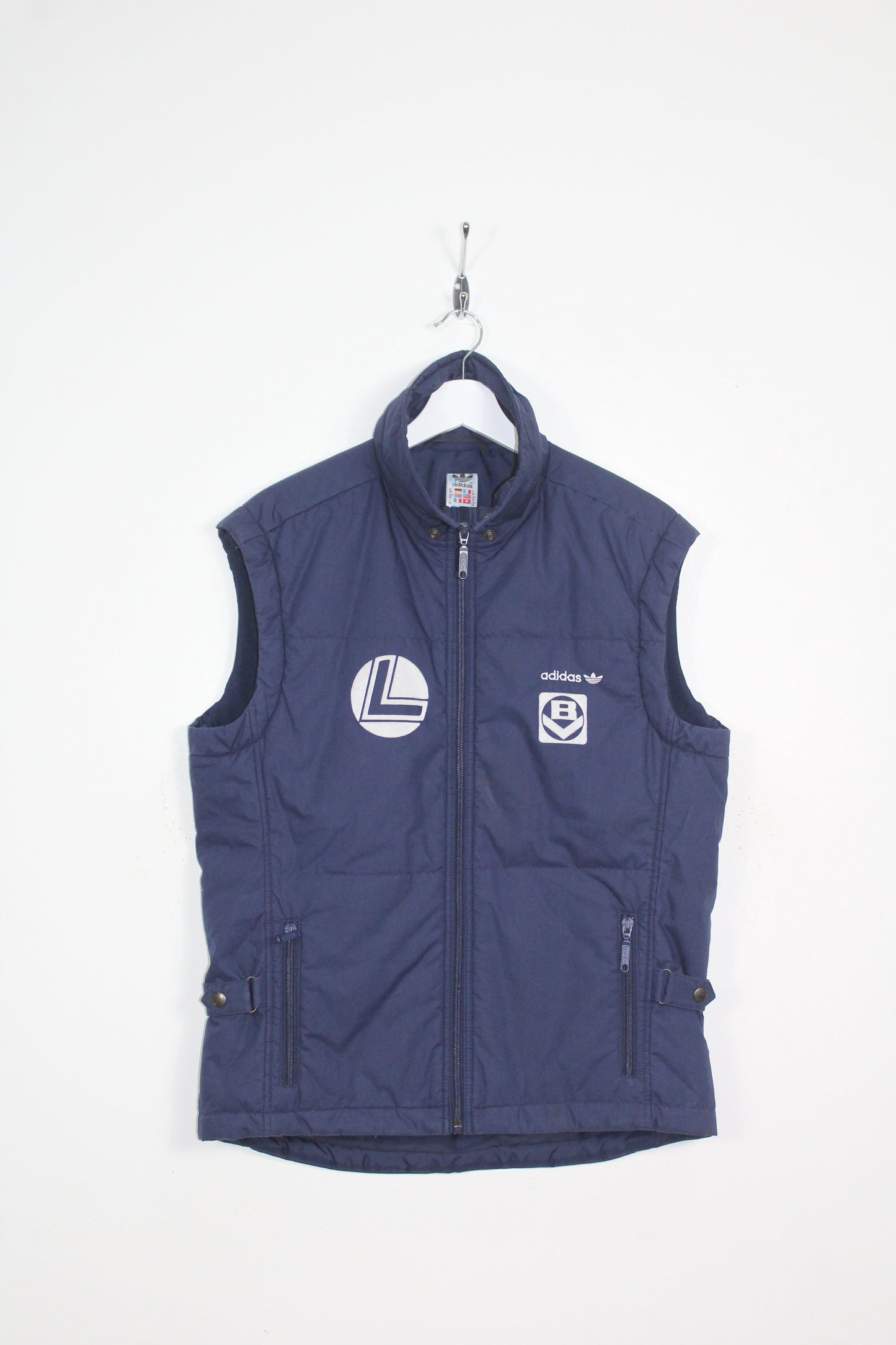ADIDAS 80'S VINTAGE PADDED GILET MEDIUM