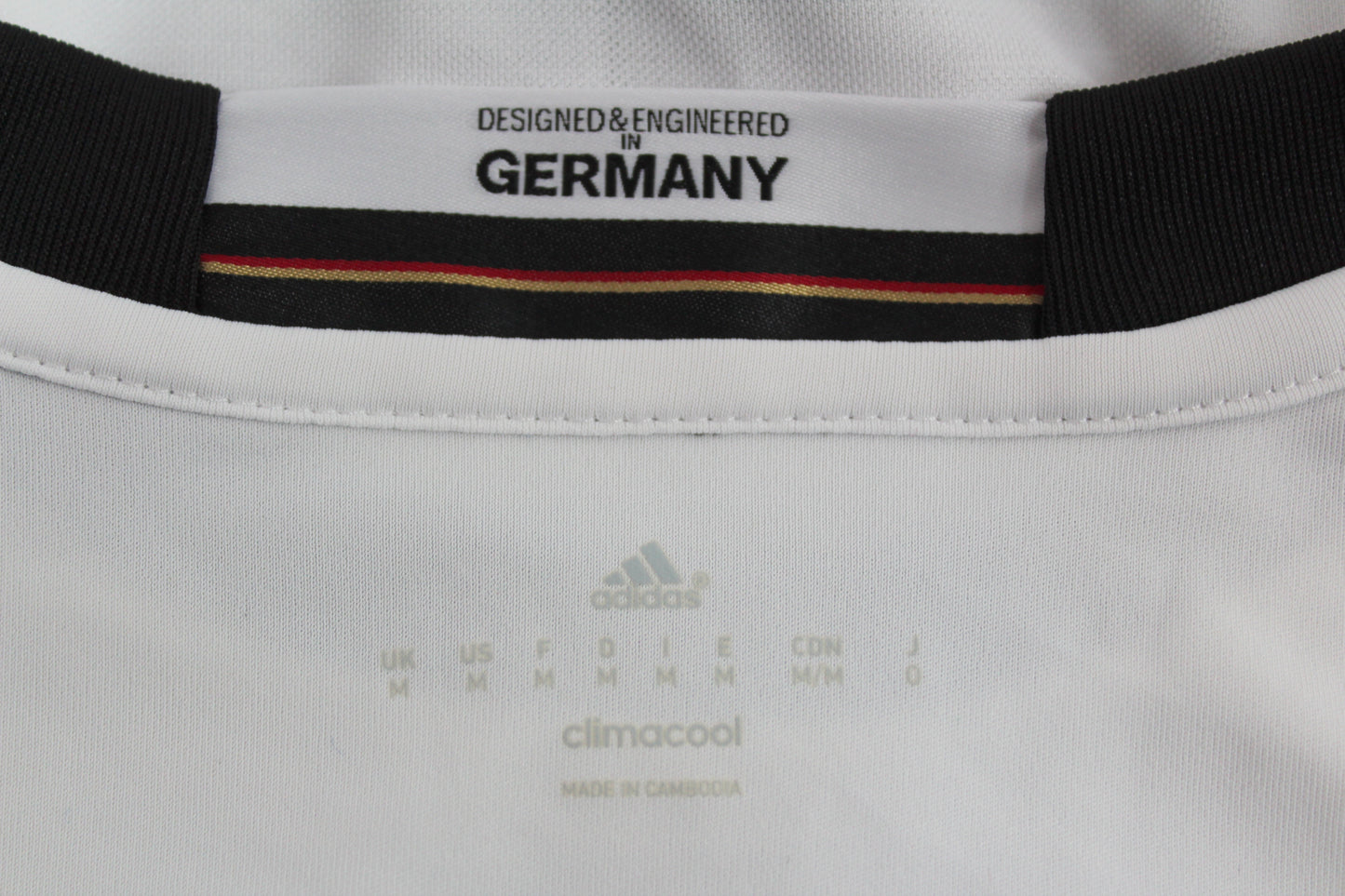 GERMANY 2015-16 ADIDAS HOME FOOTBALL SHIRT GOTZE #19 MEDIUM