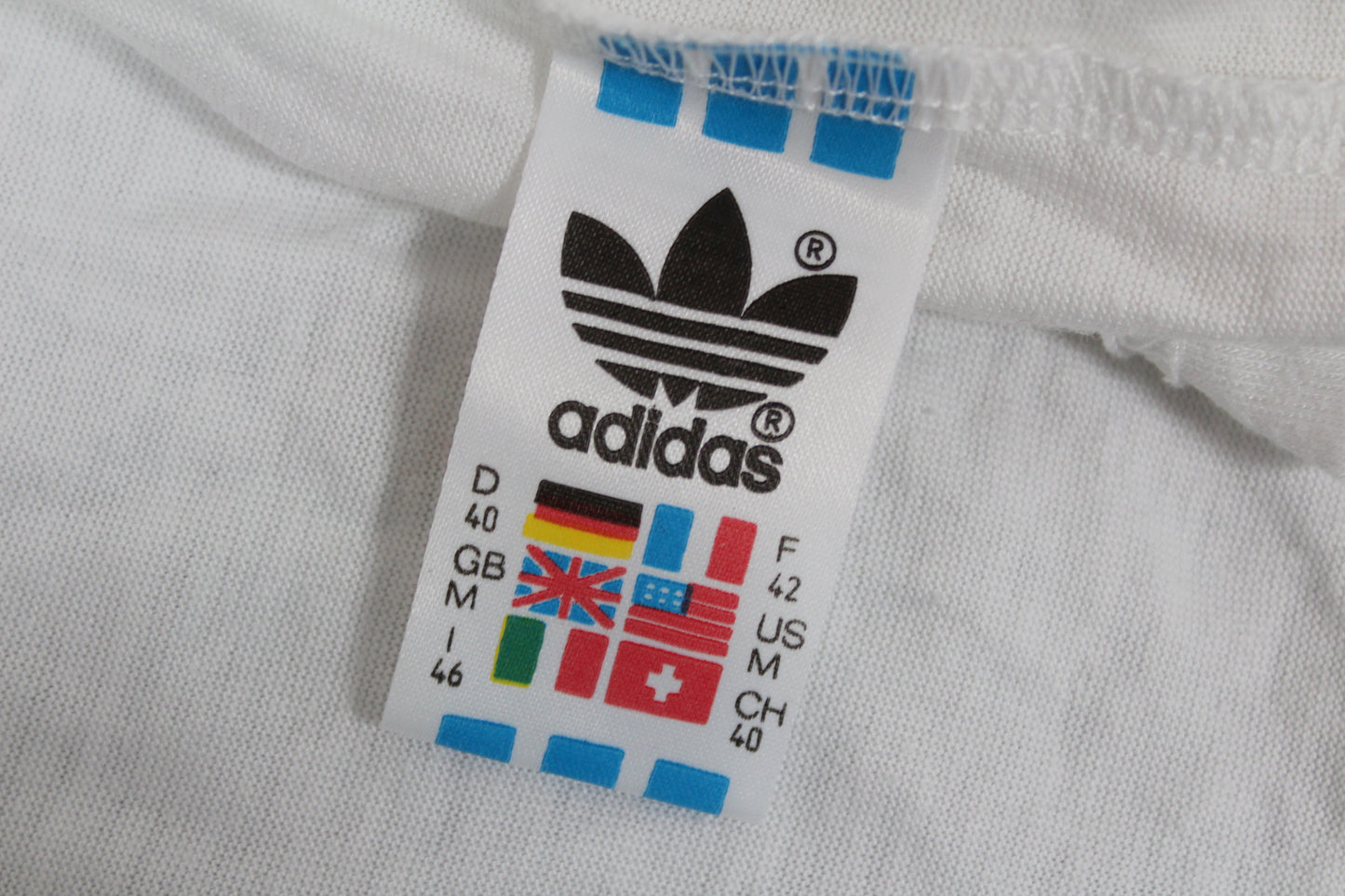 ADIDAS 80'S VINTAGE STEFFI GRAF 1989 TENNIS T-SHIRT MEDIUM