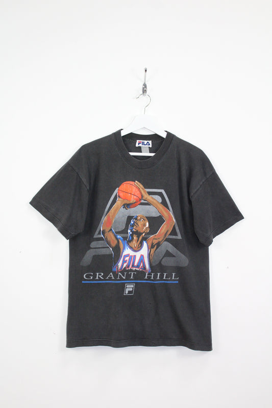 FILA GRANT HILL 90'S VINTAGE SINGLE STITCH T-SHIRT MEDIUM