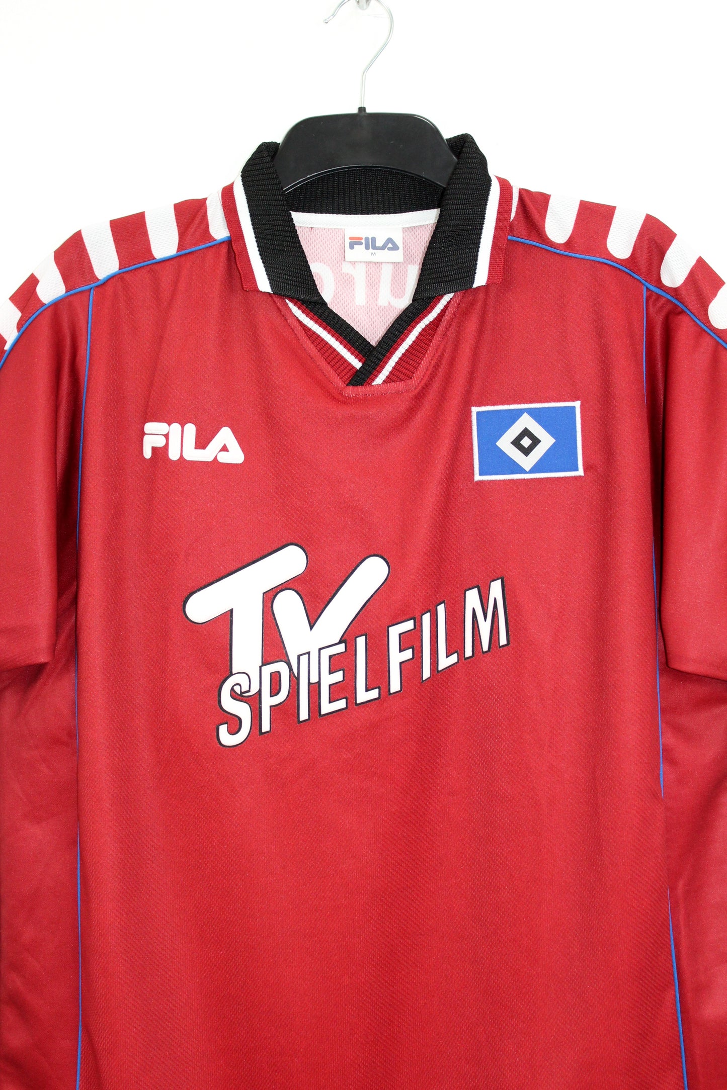 HAMBURG SV 2000-2001 FILA AWAY FOOTBALL SHIRT MEDIUM