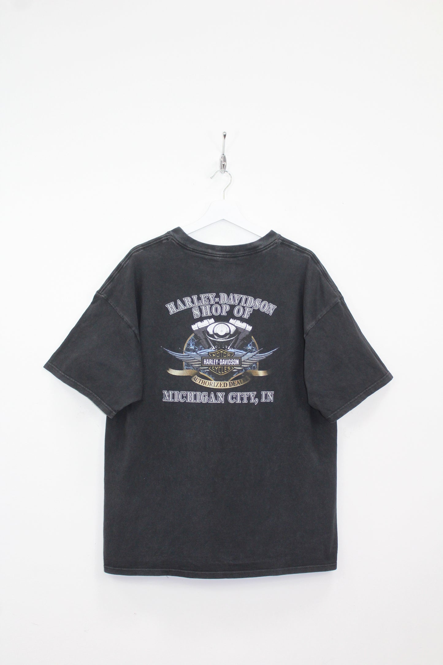 VINTAGE HARLEY DAVIDSON ALL AMERICAN HD 2000 T-SHIRT XXL