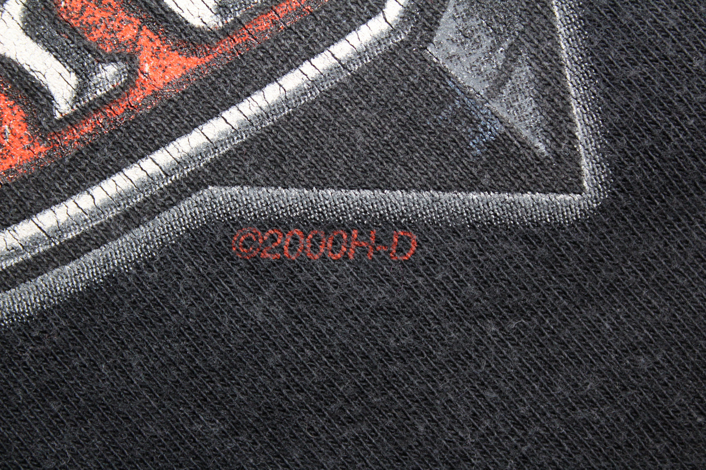VINTAGE HARLEY DAVIDSON ALL AMERICAN HD 2000 T-SHIRT XXL