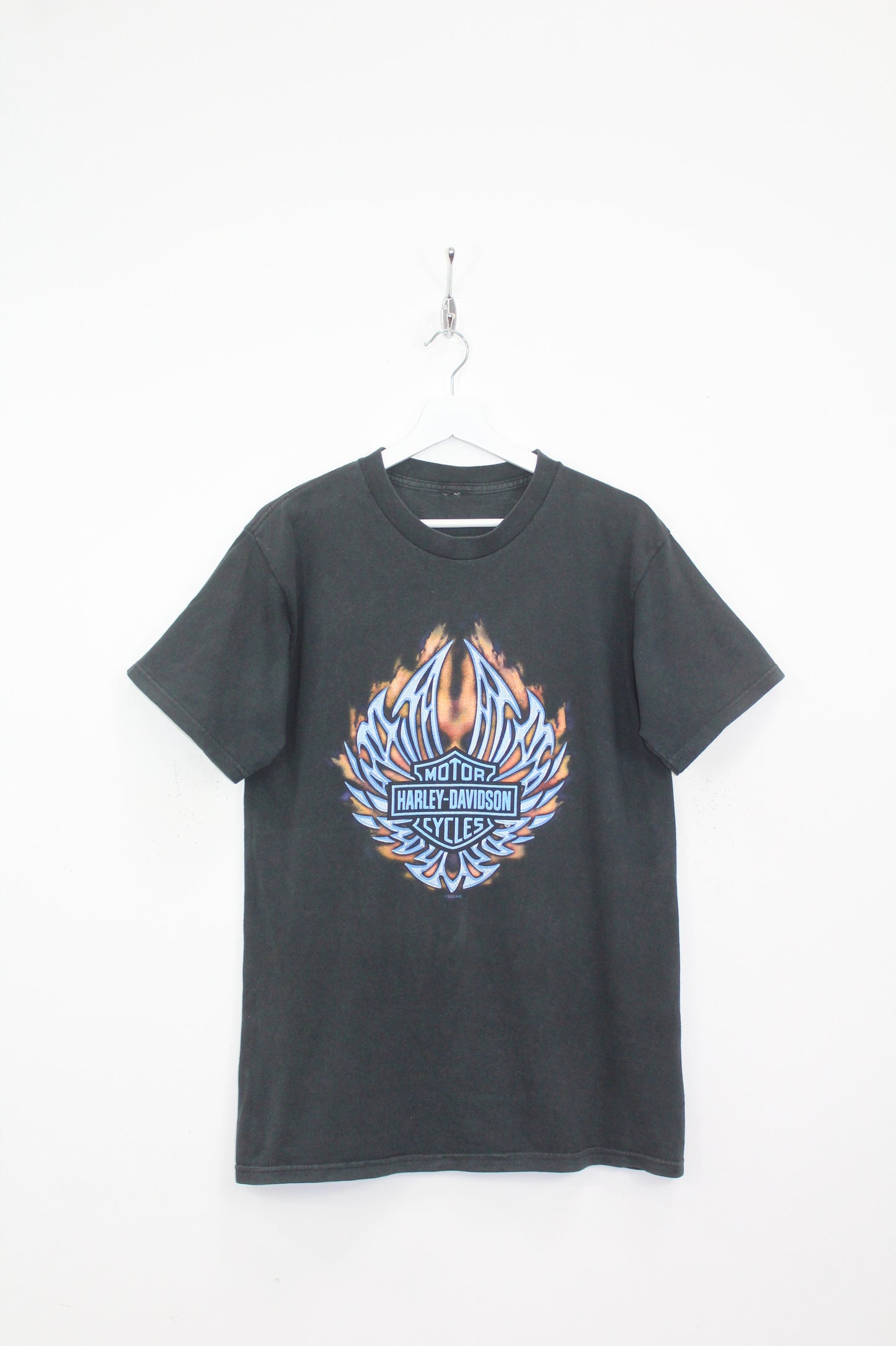 VINTAGE HARLEY DAVIDSON 2003 HD TRIESTE ITALY T-SHIRT MEDIUM