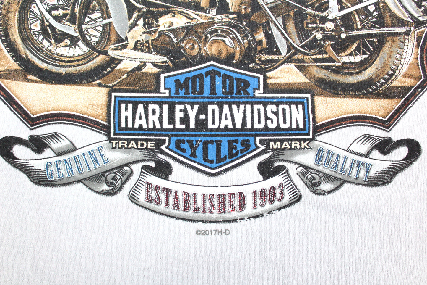 HARLEY DAVIDSON 2017 HD SPEED SHOP FIRENZE ITALIA T-SHIRT MEDIUM