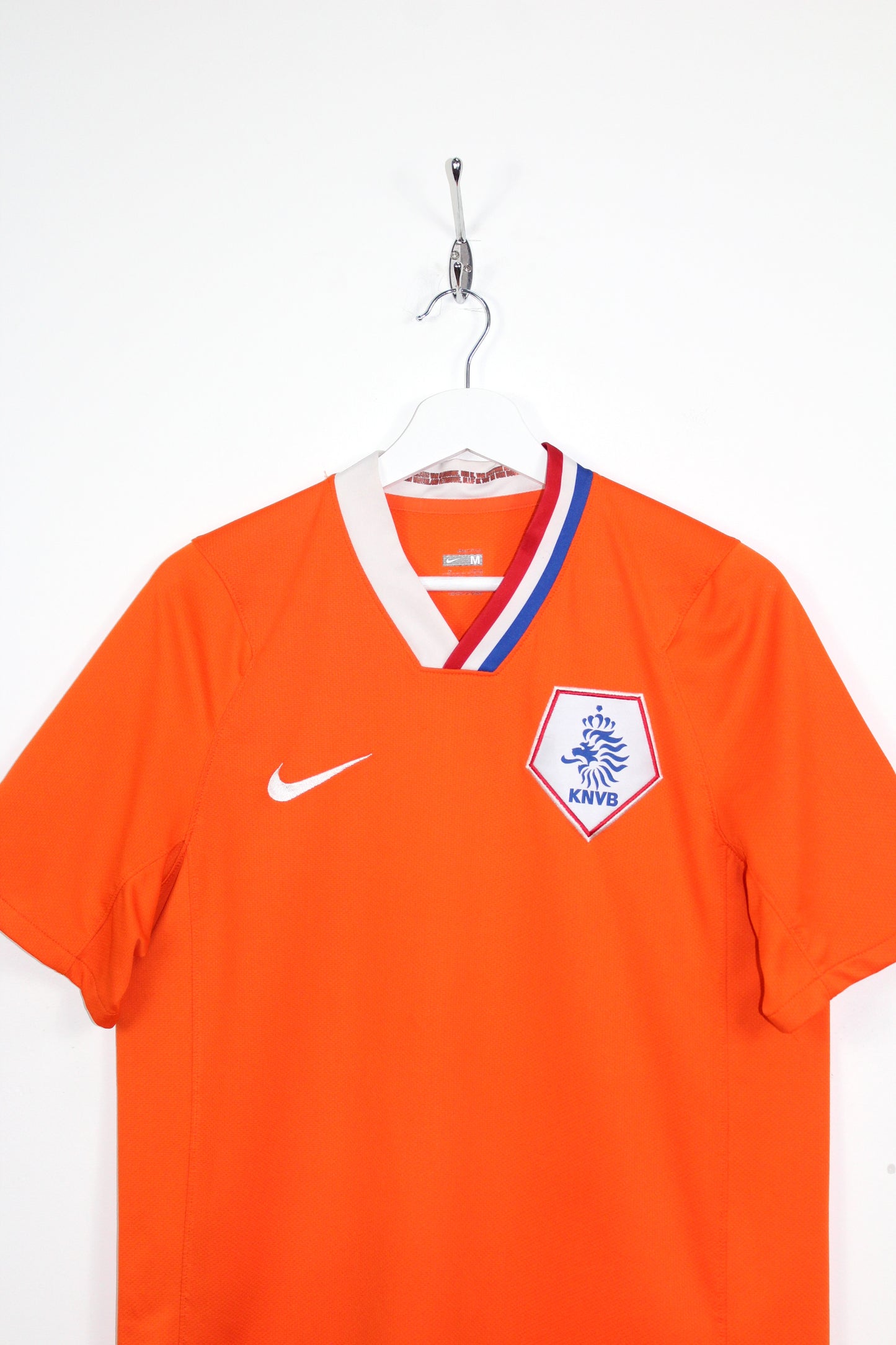 NETHERLANDS 2008-09 NIKE HOME FOOTBALL SHIRT MEDIUM