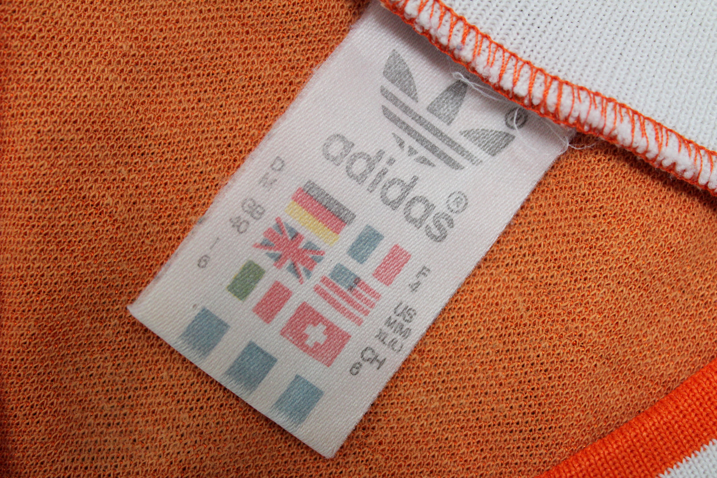 NETHERLANDS 1988 ADIDAS VINTAGE HOME FOOTBALL SHIRT LARGE