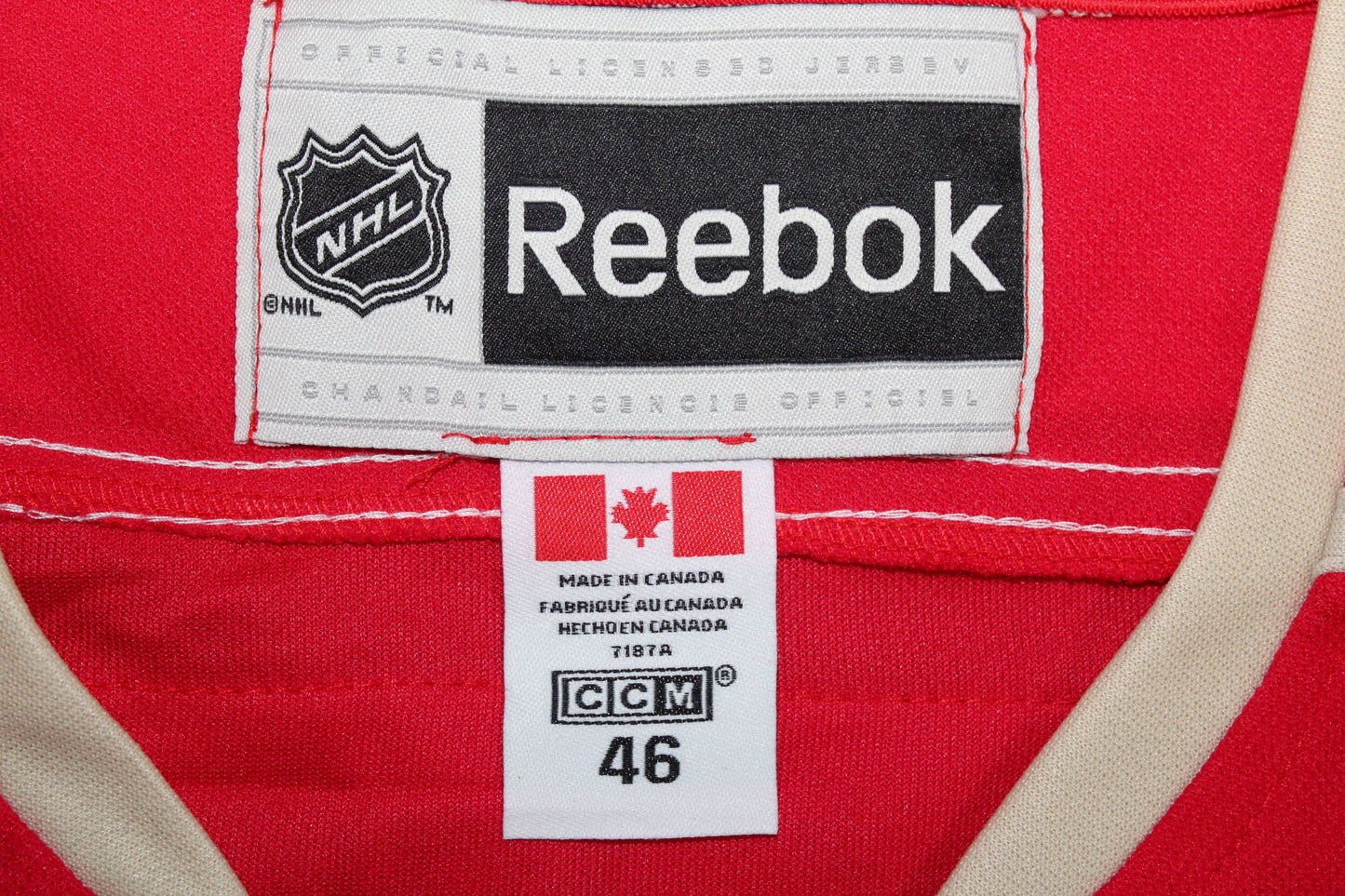 MINNESOTA WILD REEBOK ICE HOCKEY NHL JERSEY #97 KAPRIZOV MEDIUM