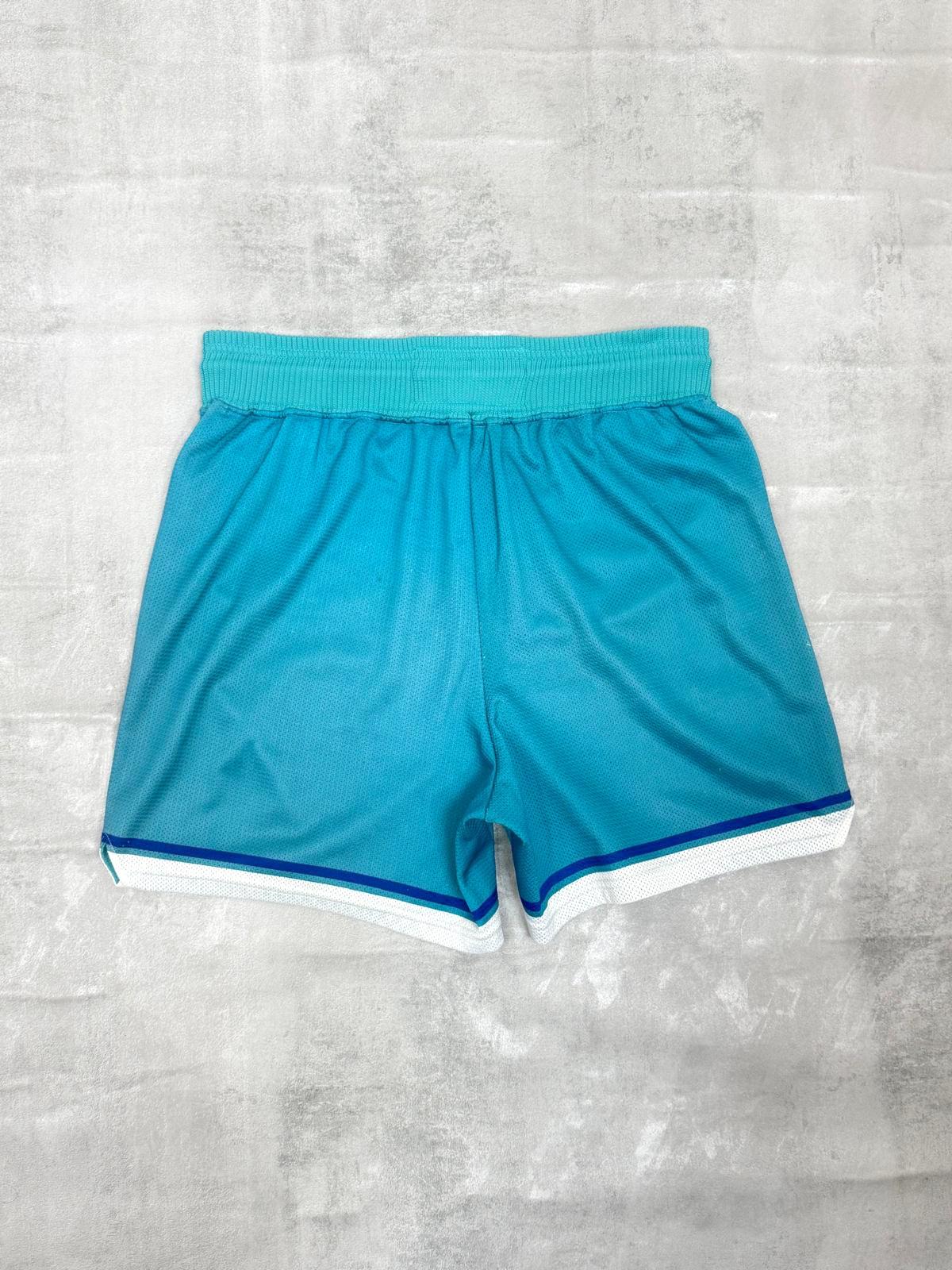 VINTAGE CHARLOTTE HORNETS CHAMPION 1992 NBA SHORTS MEDIUM