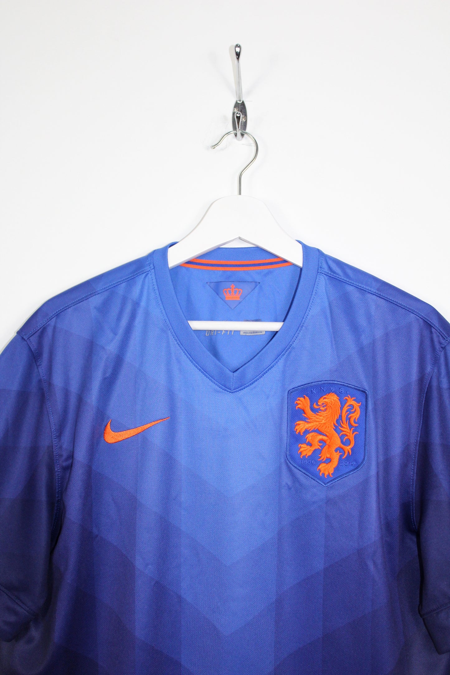 NETHERLANDS WORLD CUP 2014 NIKE AWAY FOOTBALL SHIRT XL