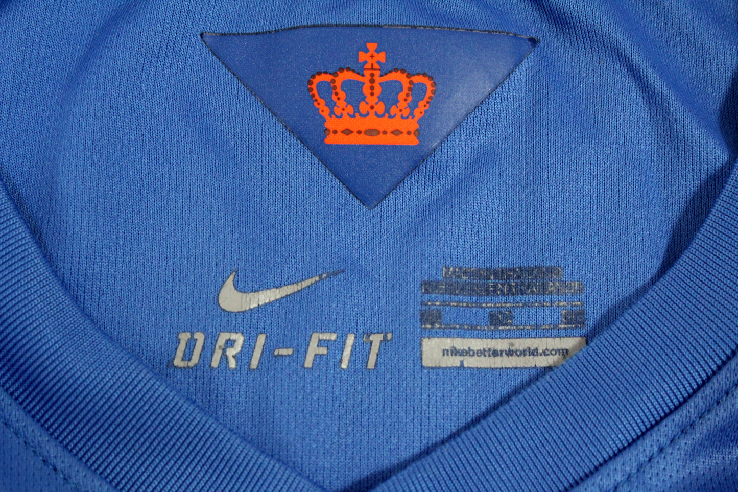 NETHERLANDS WORLD CUP 2014 NIKE AWAY FOOTBALL SHIRT XL