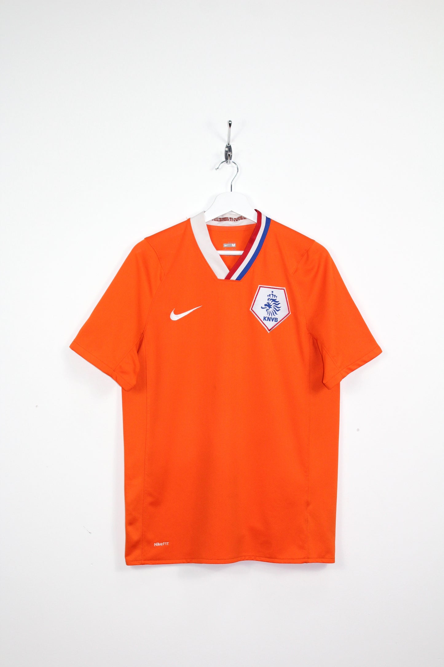 NETHERLANDS 2008-09 NIKE HOME FOOTBALL SHIRT MEDIUM