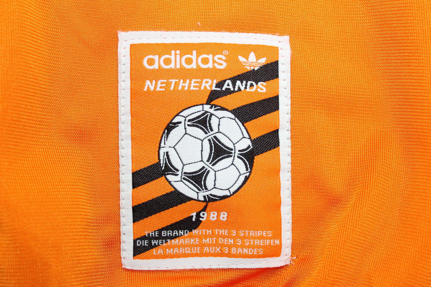 ADIDAS ORIGINALS HOLLAND EURO 1988 TRACKSUIT TOP JACKET SMALL