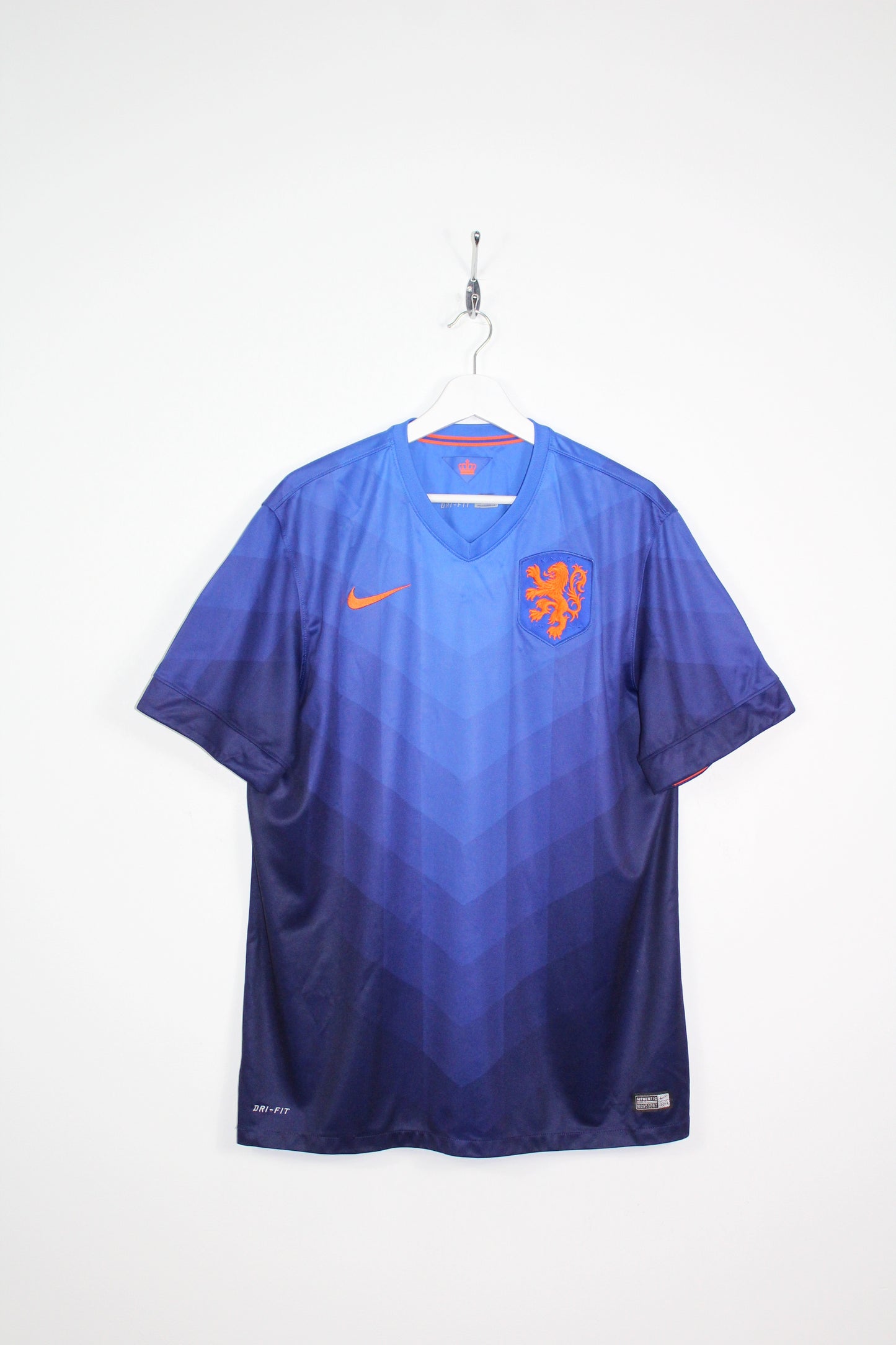 NETHERLANDS WORLD CUP 2014 NIKE AWAY FOOTBALL SHIRT XL