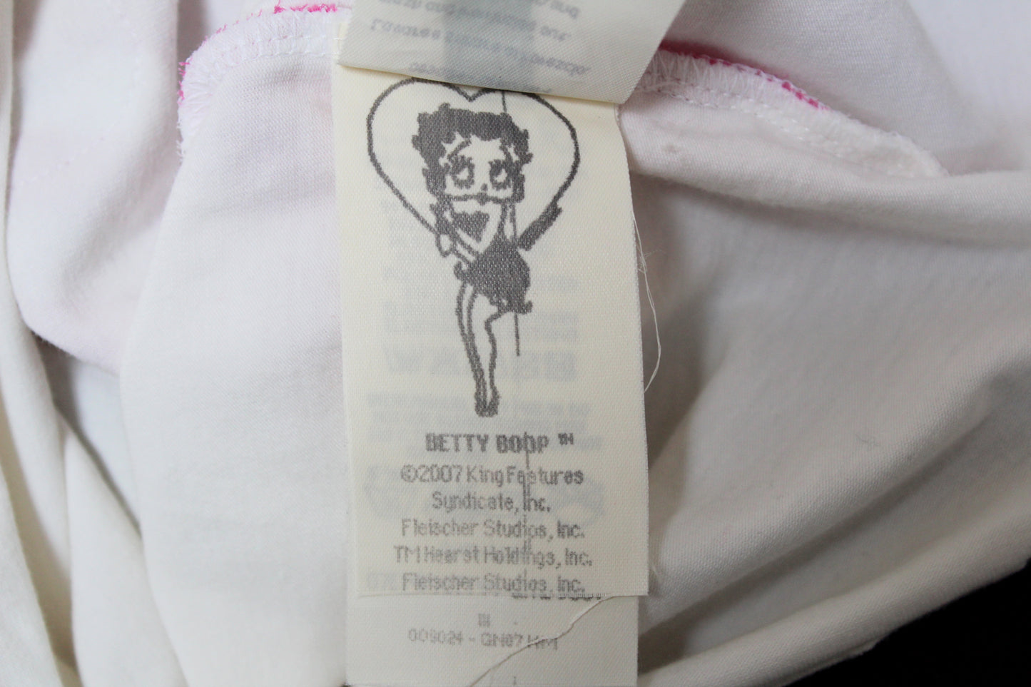 ICEBERG VINTAGE BETTY BOOP SLEEVELESS TOP SMALL