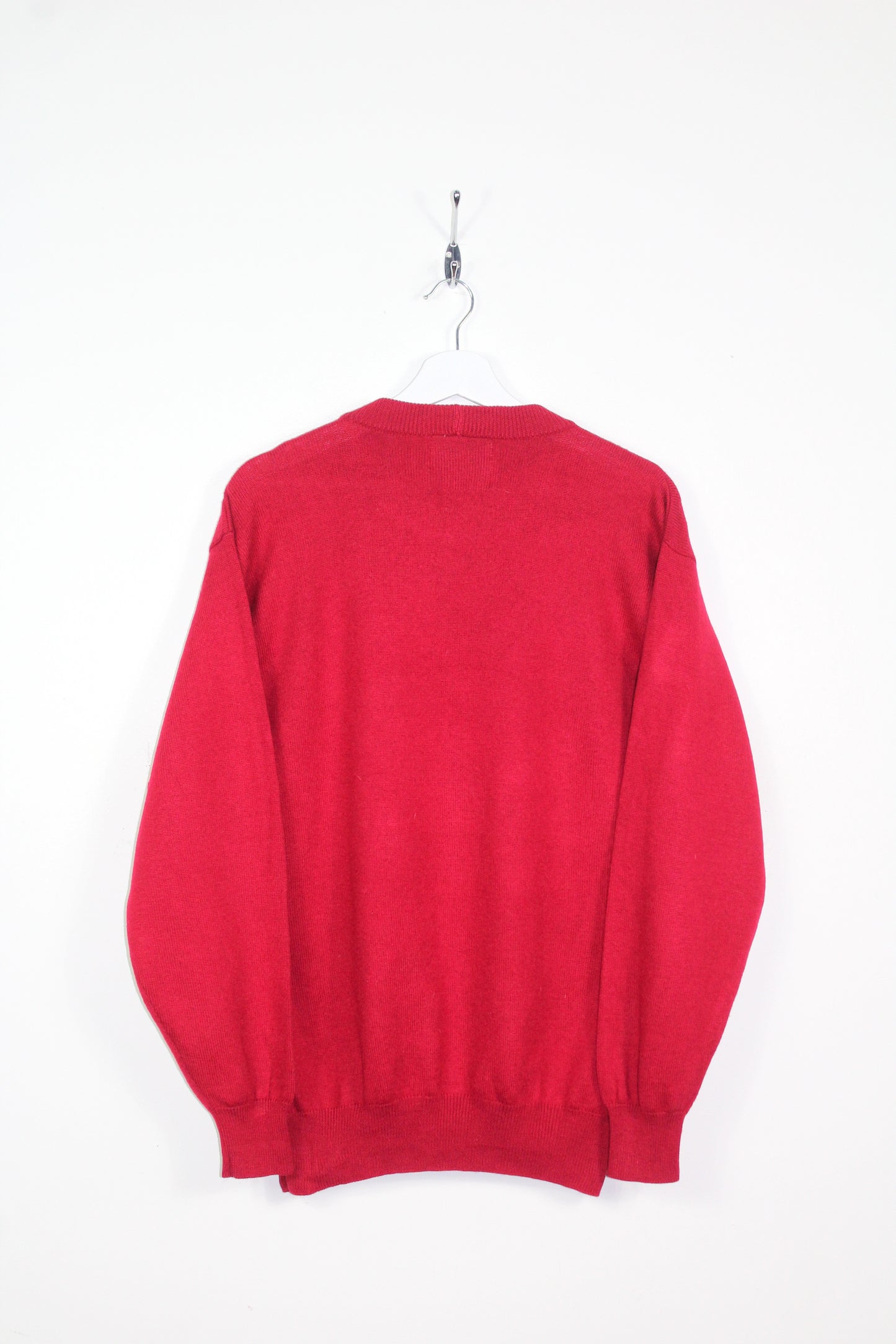 ICEBERG SPORT ICE 90'S VINTAGE EMBROIDERED GOLF SCENE WOOL SWEATSHIRT MEDIUM