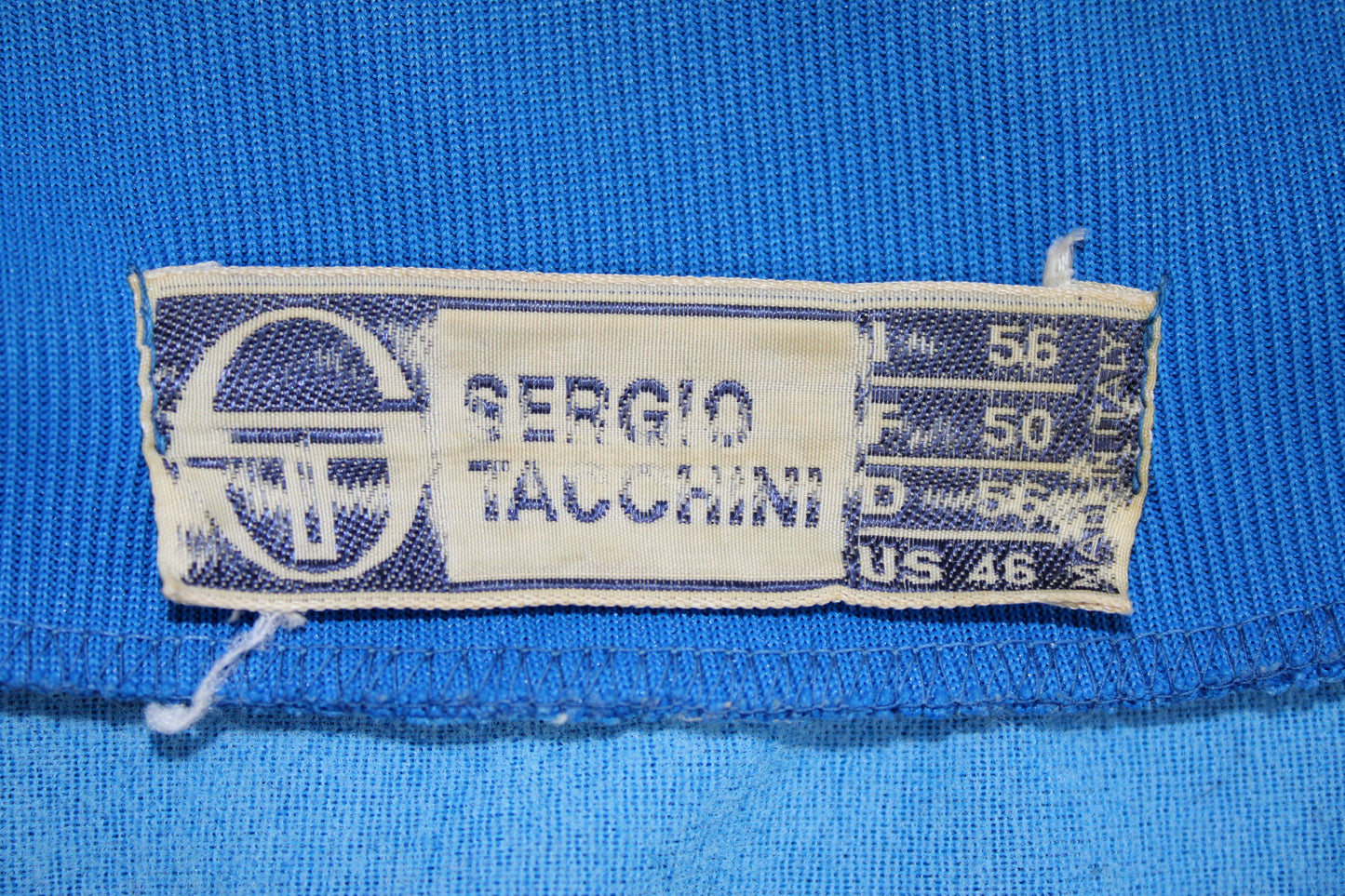 SERGIO TACCHINI  1970'S VINTAGE FJORD TRACKSUIT TOP JACKET LARGE