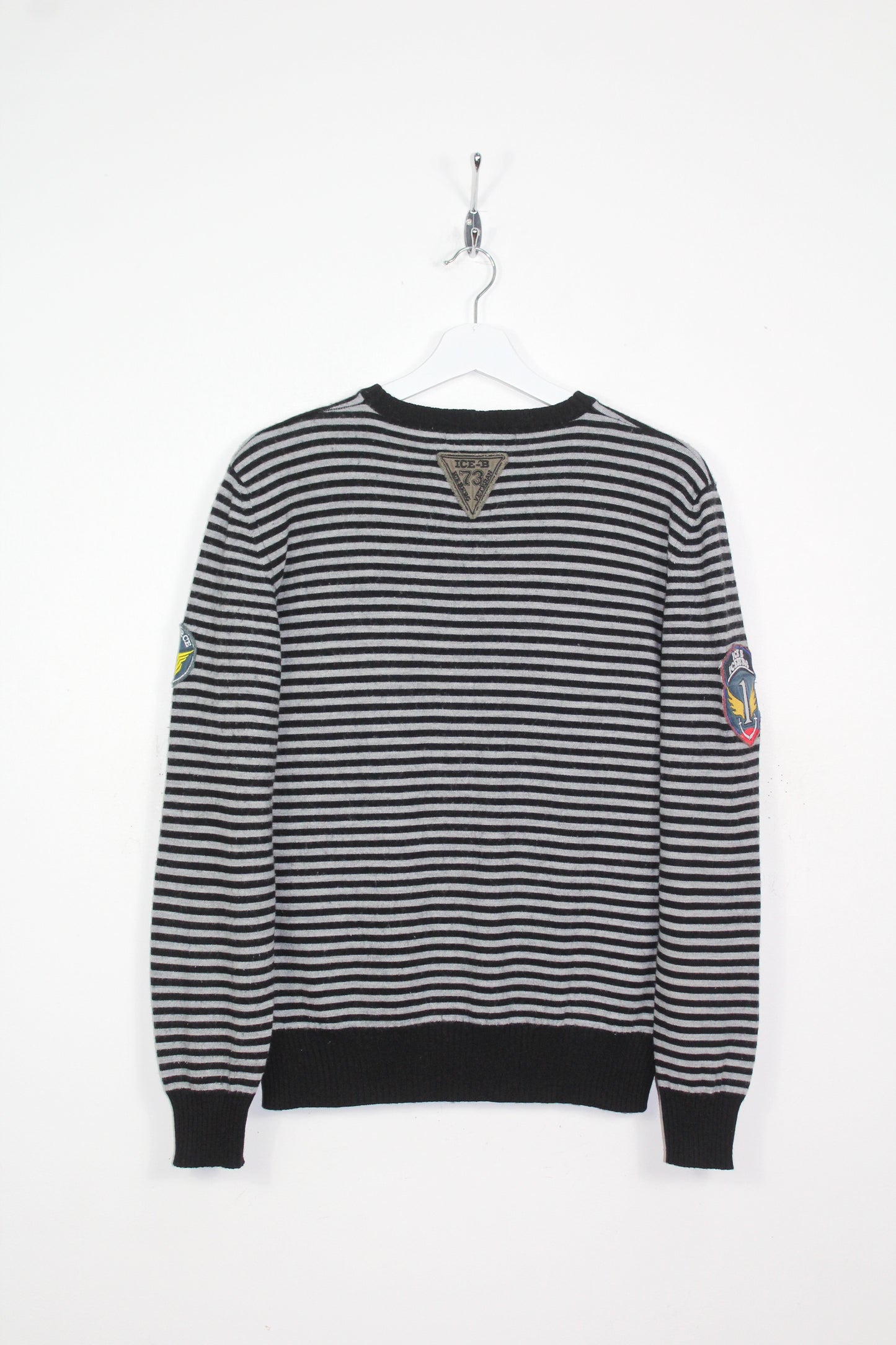 ICEBERG 90'S VINTAGE AIR FORCE WOOL SWEATSHIRT MEDIUM