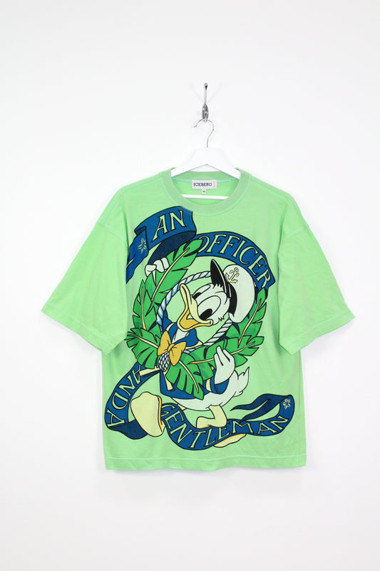 ICEBERG x DISNEY 1992 VINTAGE DONALD DUCK SCENE T-SHIRT MEDIUM