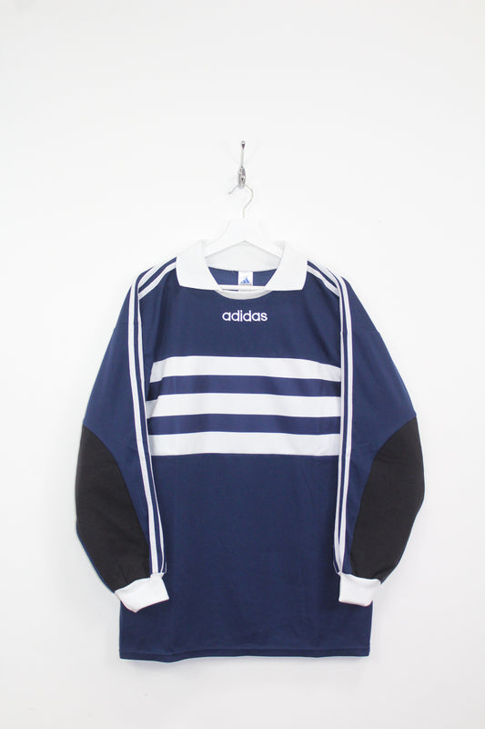 ADIDAS 90'S VINTAGE LONG SLEEVE TEMPLATE GOALKEEPER FOOTBALL SHIRT LARGE