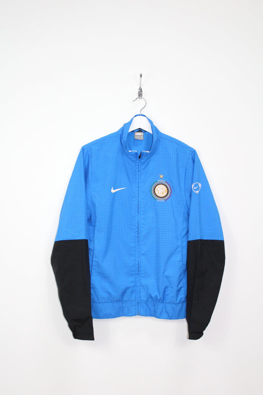 INTER MILAN NIKE 2009-10 WOVEN TRACKSUIT TOP JACKET SMALL